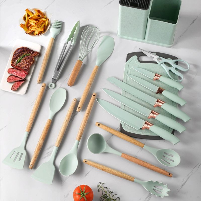 🍽️ Juego de Utensilios de Cocina – 19 Piezas