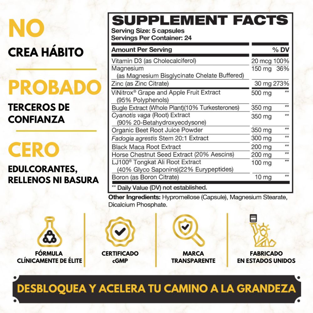 King Maker – El Secreto Natural para Hombres con Más Vitalidad