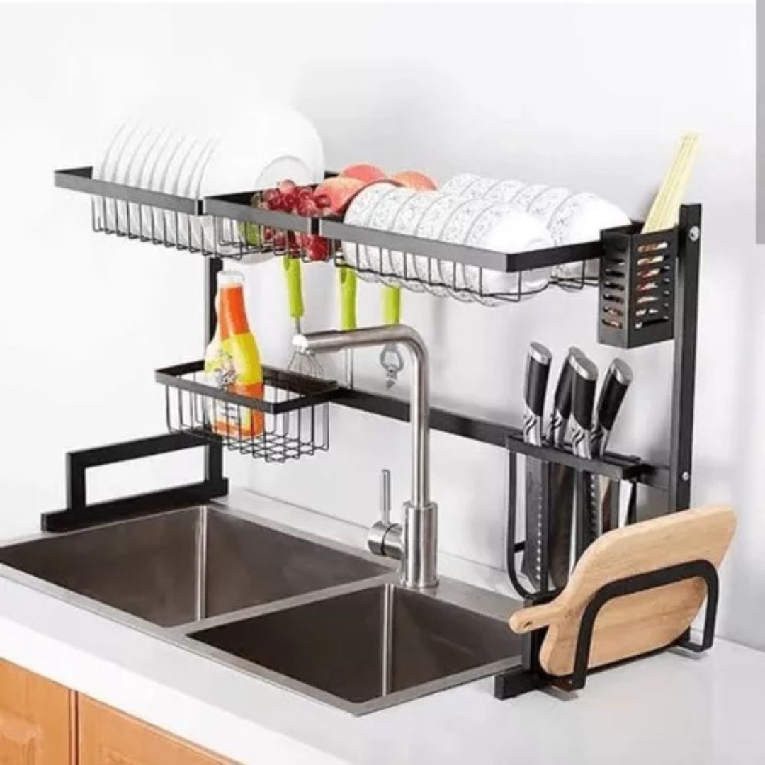 Organizador y Escurridor de Cocina 85 cm