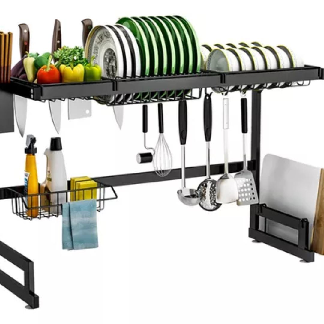 Organizador y Escurridor de Cocina 85 cm